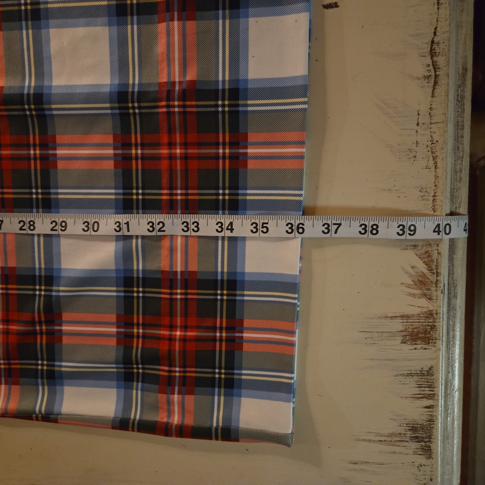 Gretchen Scott Designs Jersey Isosceles Duke of York Plaid Midi Shift Dress - Picture 10 of 12